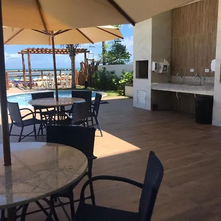 Exclusivo Apto em frente às piscinas naturais de Porto de Galinhas - Com vista frontal para o mar - Beira mar - Plage du Porto 101-3